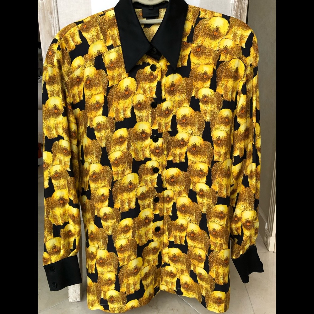Escada by Margaretha Ley Silk Blouse